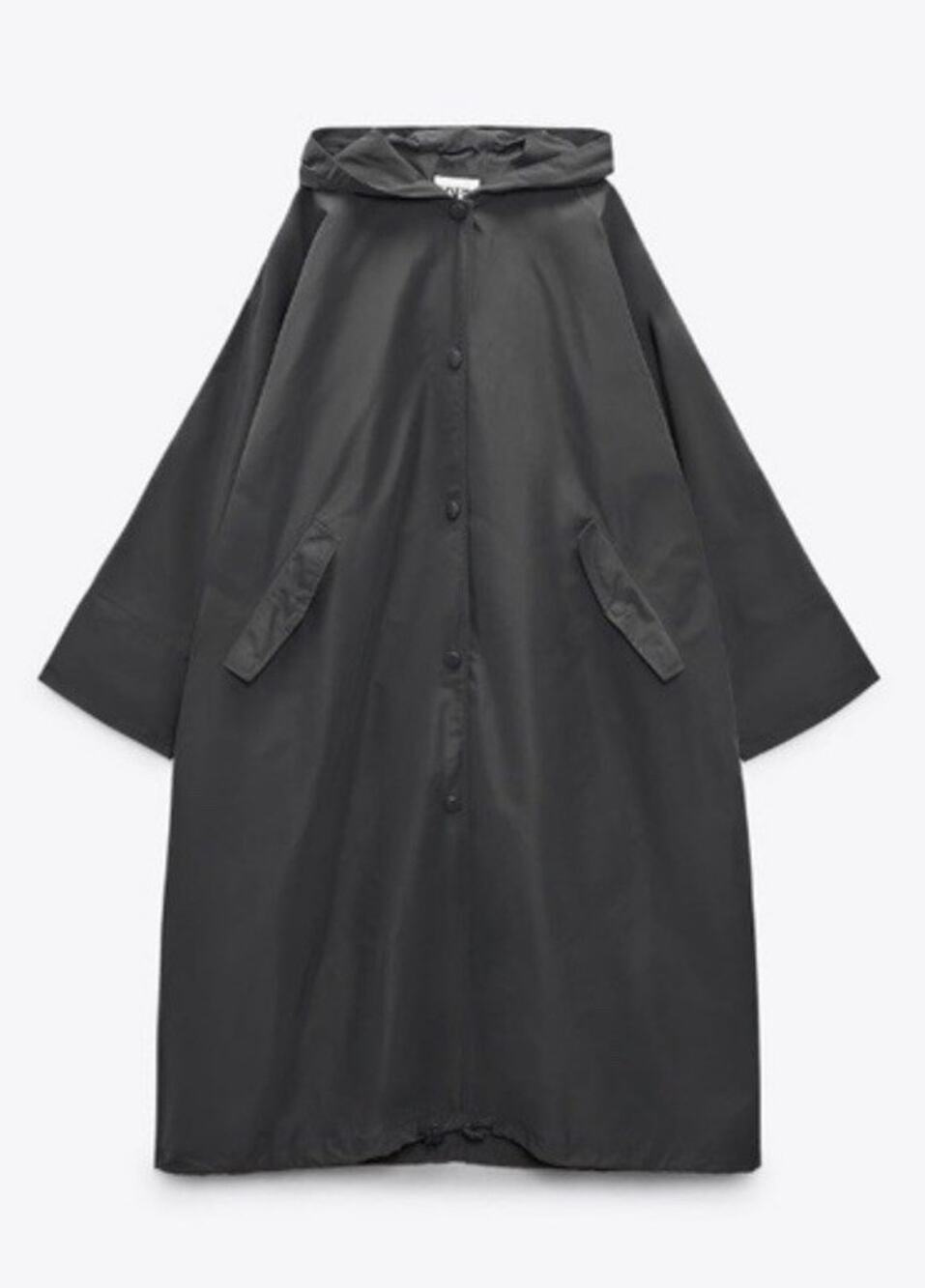 Zara the Amanda oversize raincoat women’s size M/L NWT